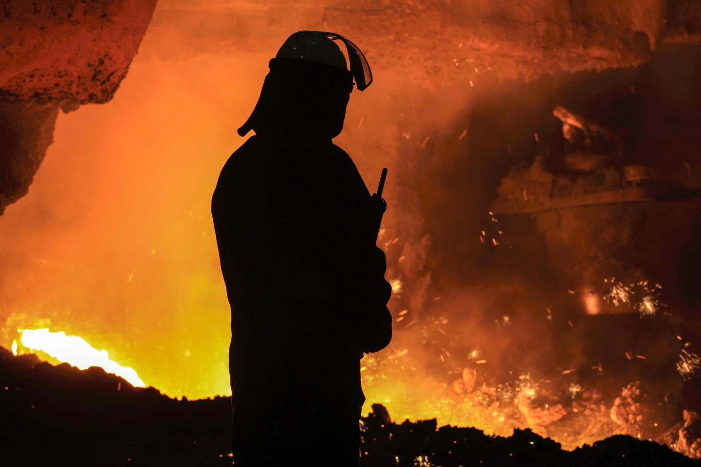 BRITAIN-INDUSTRY-STEEL-MANUFACTURING-BRITISHSTEEL