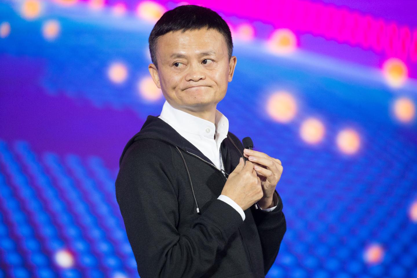 Alibaba Group Founder Jack Ma At Tmall Online Shopping Festival