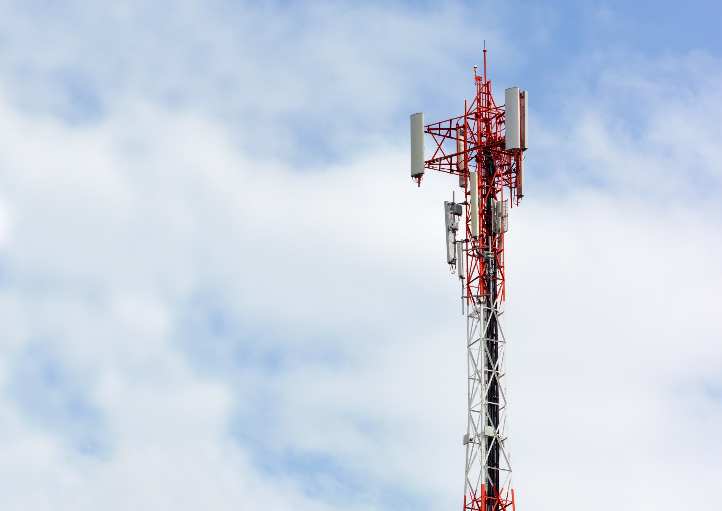 Close up Communication Tower