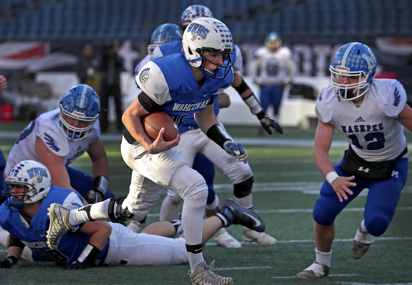 MIAA Super Bowls: Division 4 Mashpee Vs. Wahconah At Gillette Stadium