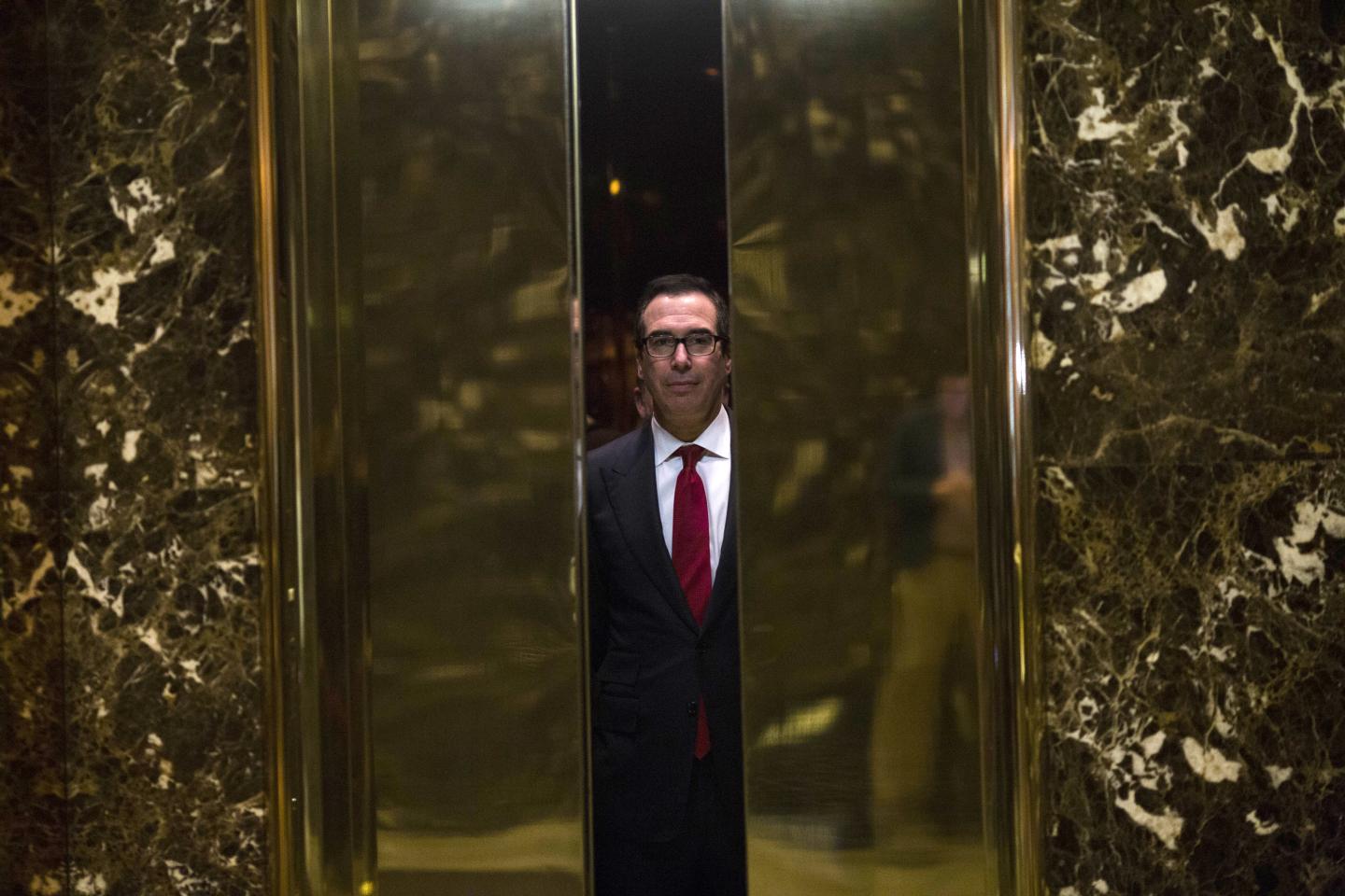 Political And Business Visitors At Trump Tower During President-Elect's Transition To The White House