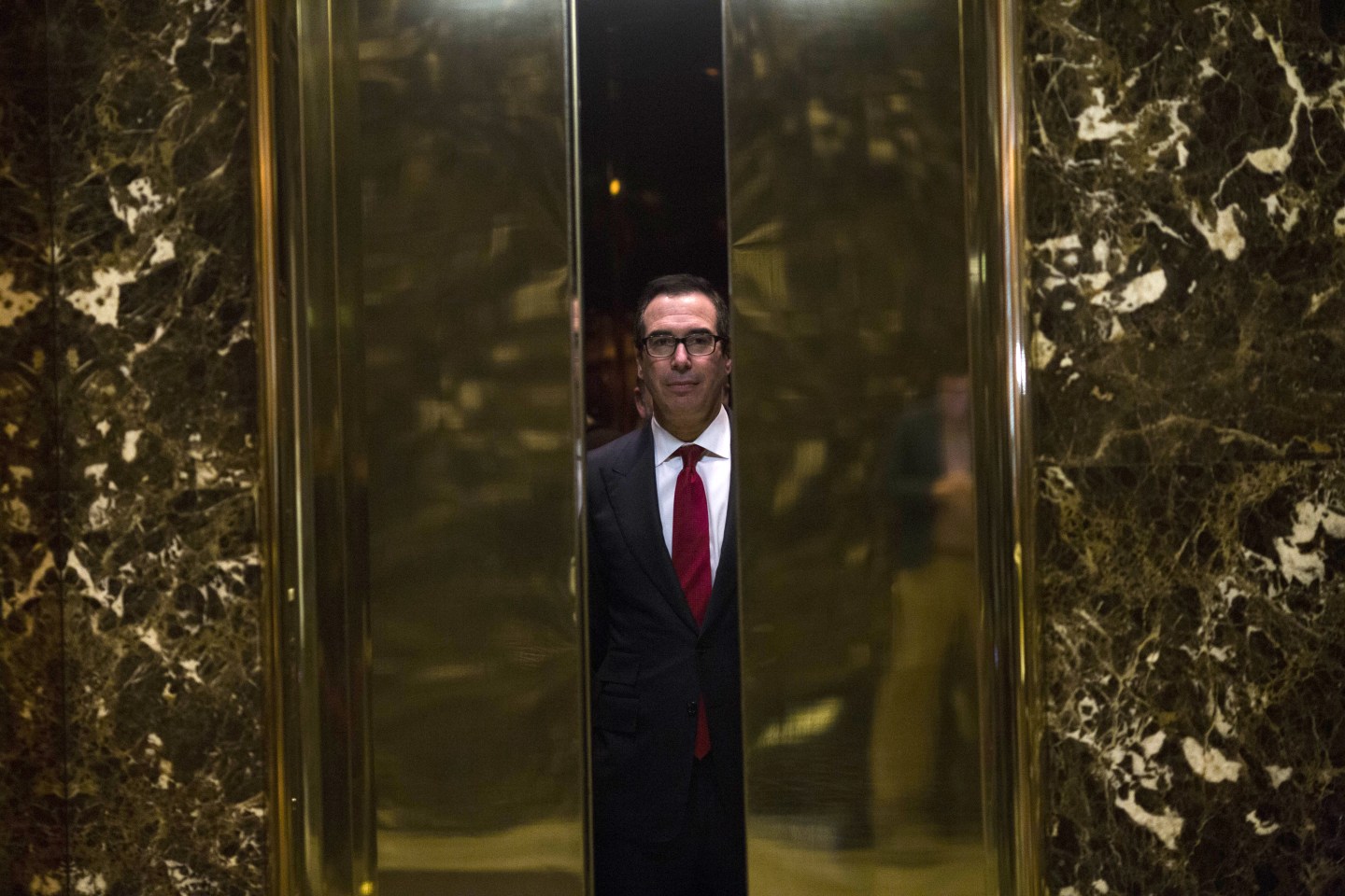 Political And Business Visitors At Trump Tower During President-Elect's Transition To The White House