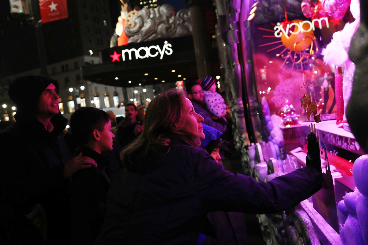 Holiday Shoppers Inside A Macy's Inc. Store Ahead Of Christmas Weekend