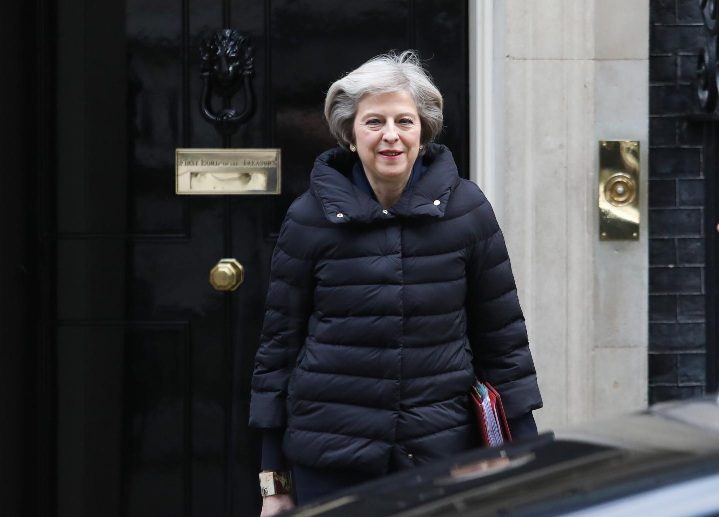 U.K. Prime Minister Theresa May Attends Weekly Question Time