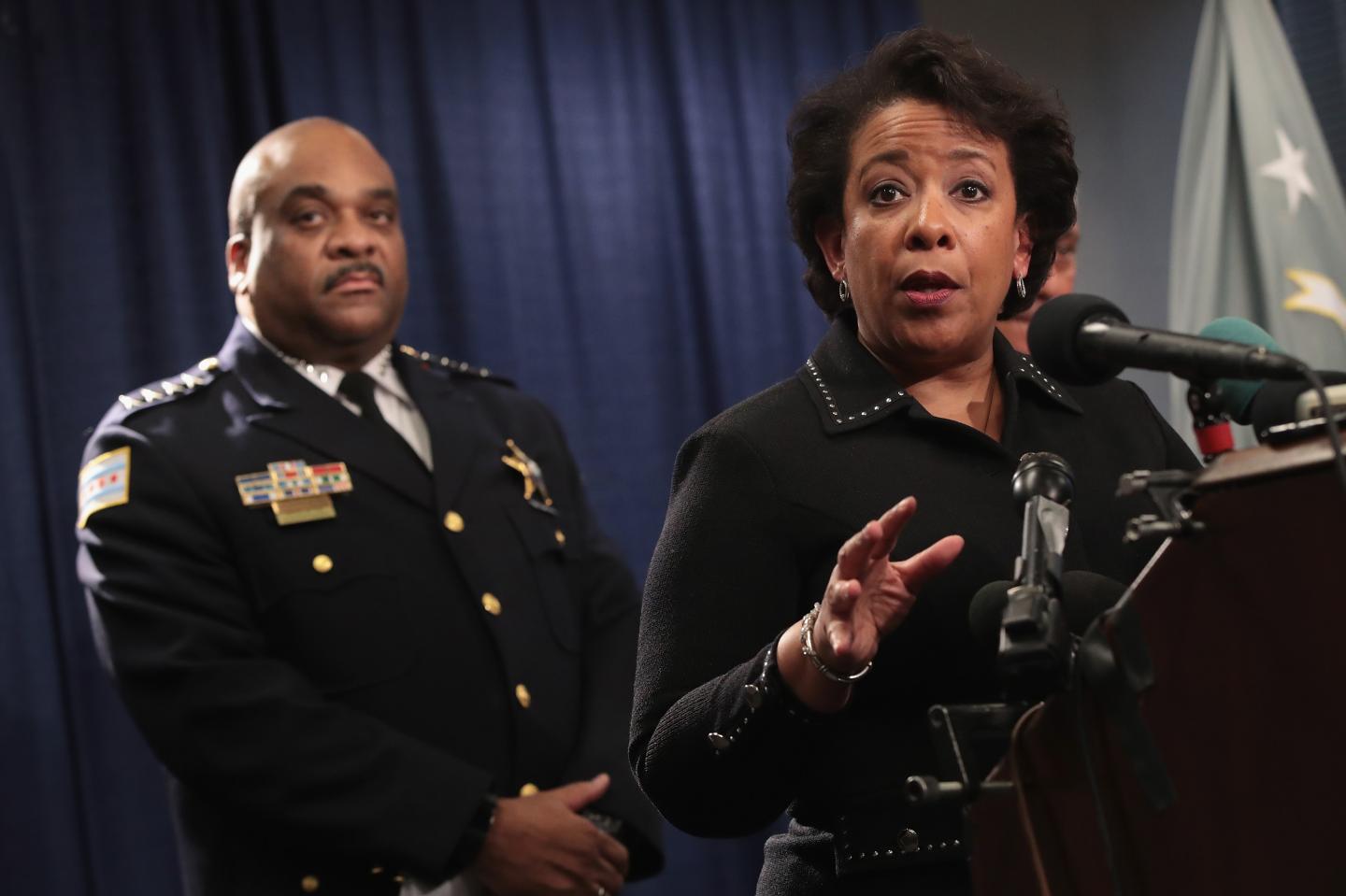 Attorney General Loretta Lynch Announces Findings Of Investigation Into Chicago Police Department