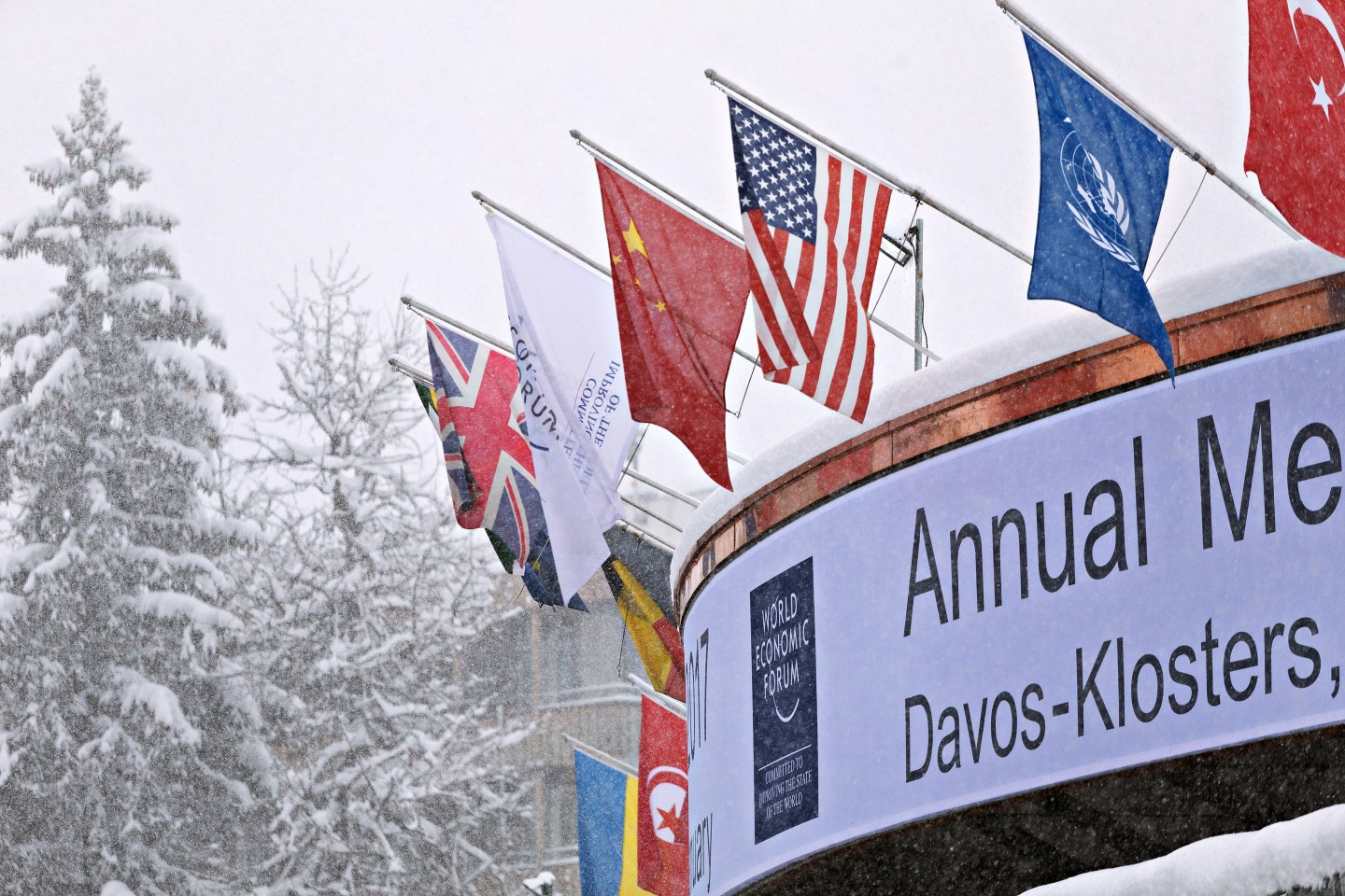 General Views Of Davos Ahead Of The World Economic Forum (WEF) 2017
