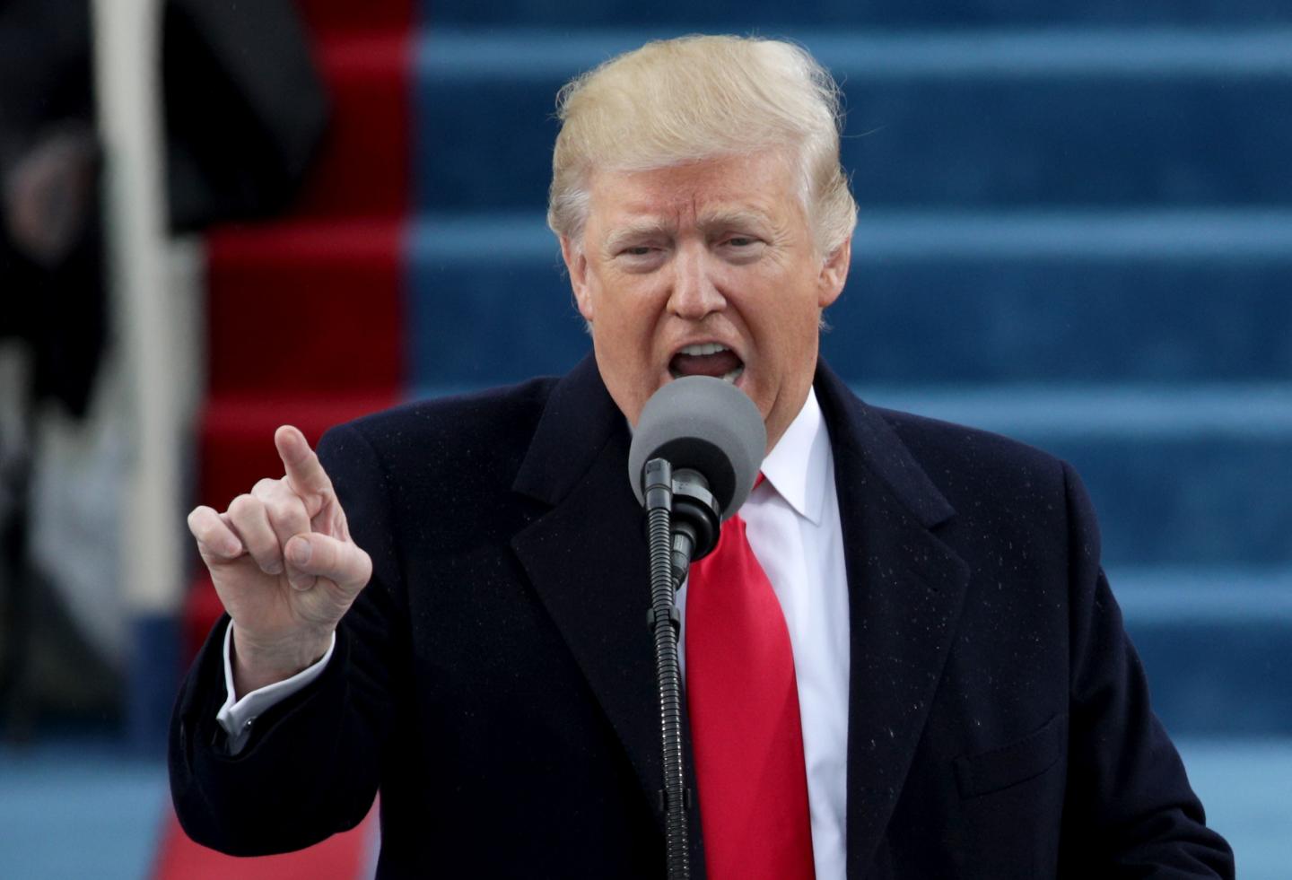 Donald Trump Is Sworn In As 45th President Of The United States