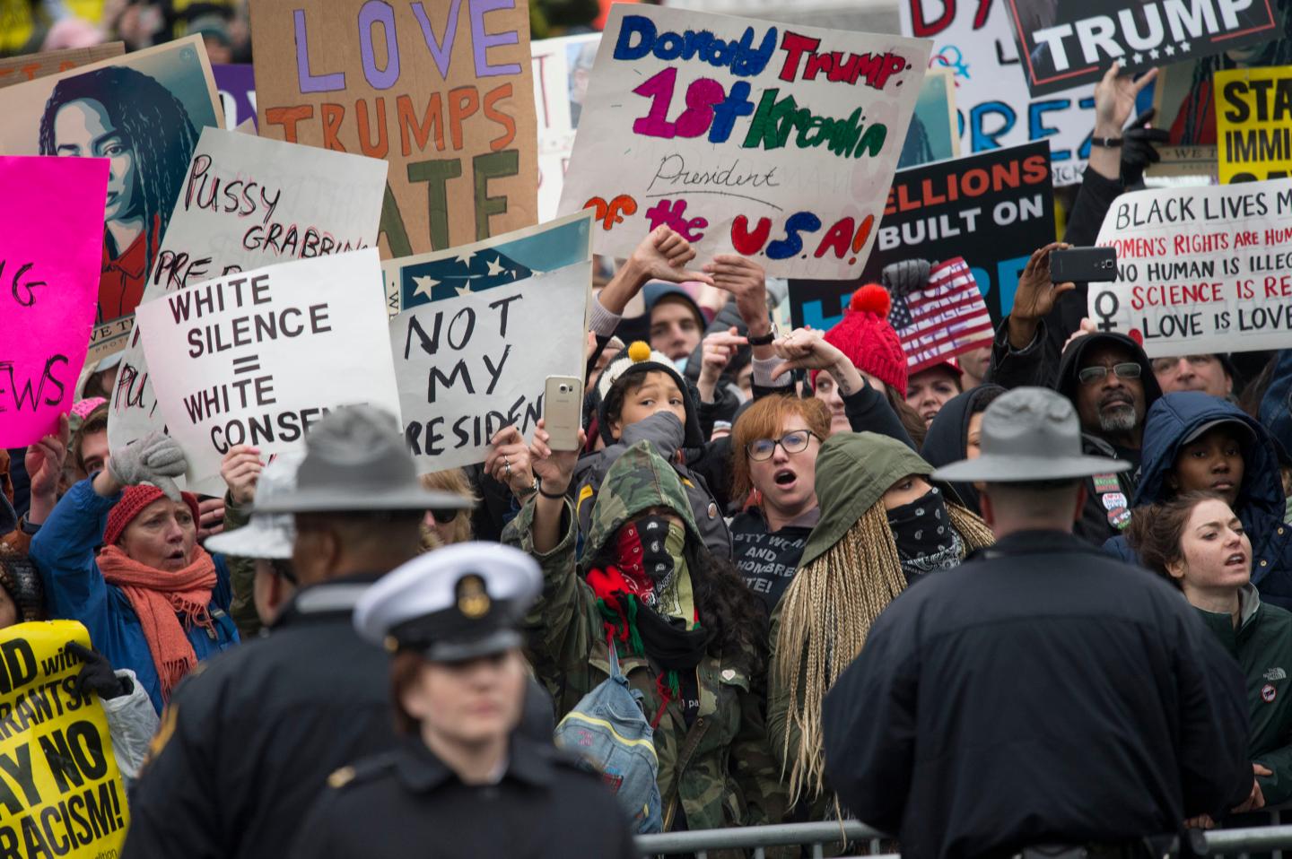 Parade Celebrates Presidential Inauguration Of Donald Trump