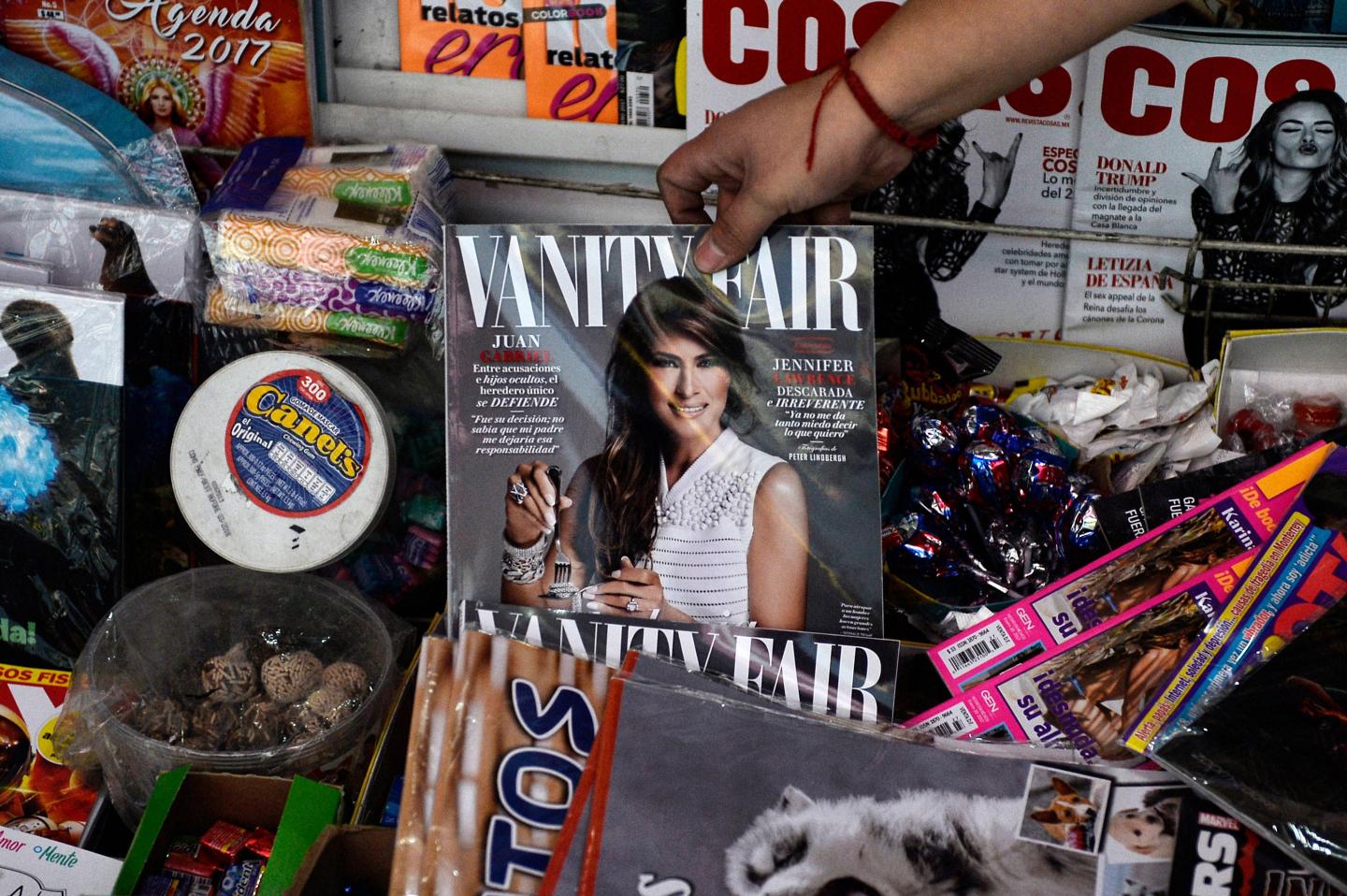 MEXICO-US-VANITY FAIR-MELANIA TRUMP