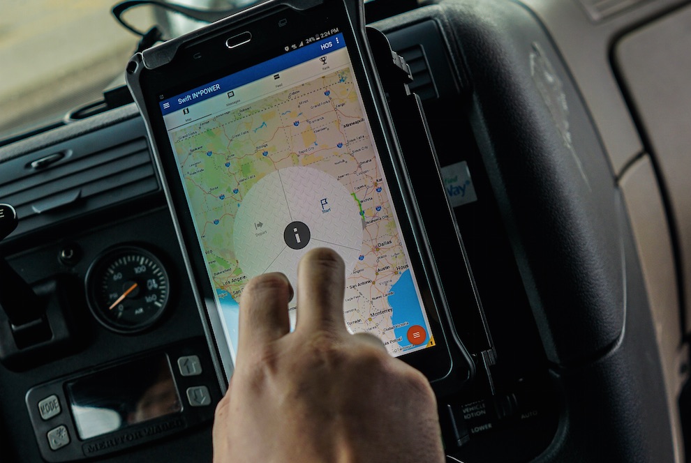 Swift Transportation Microsoft Azure app.