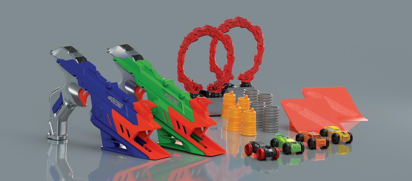 Hasbro’s Nerf Takes Aim at Hot Wheels