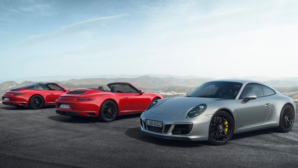 911 Targa 4 GTS, 911 Carrera 4 GTS Cabriolet und 911 Carrera 4 GTS