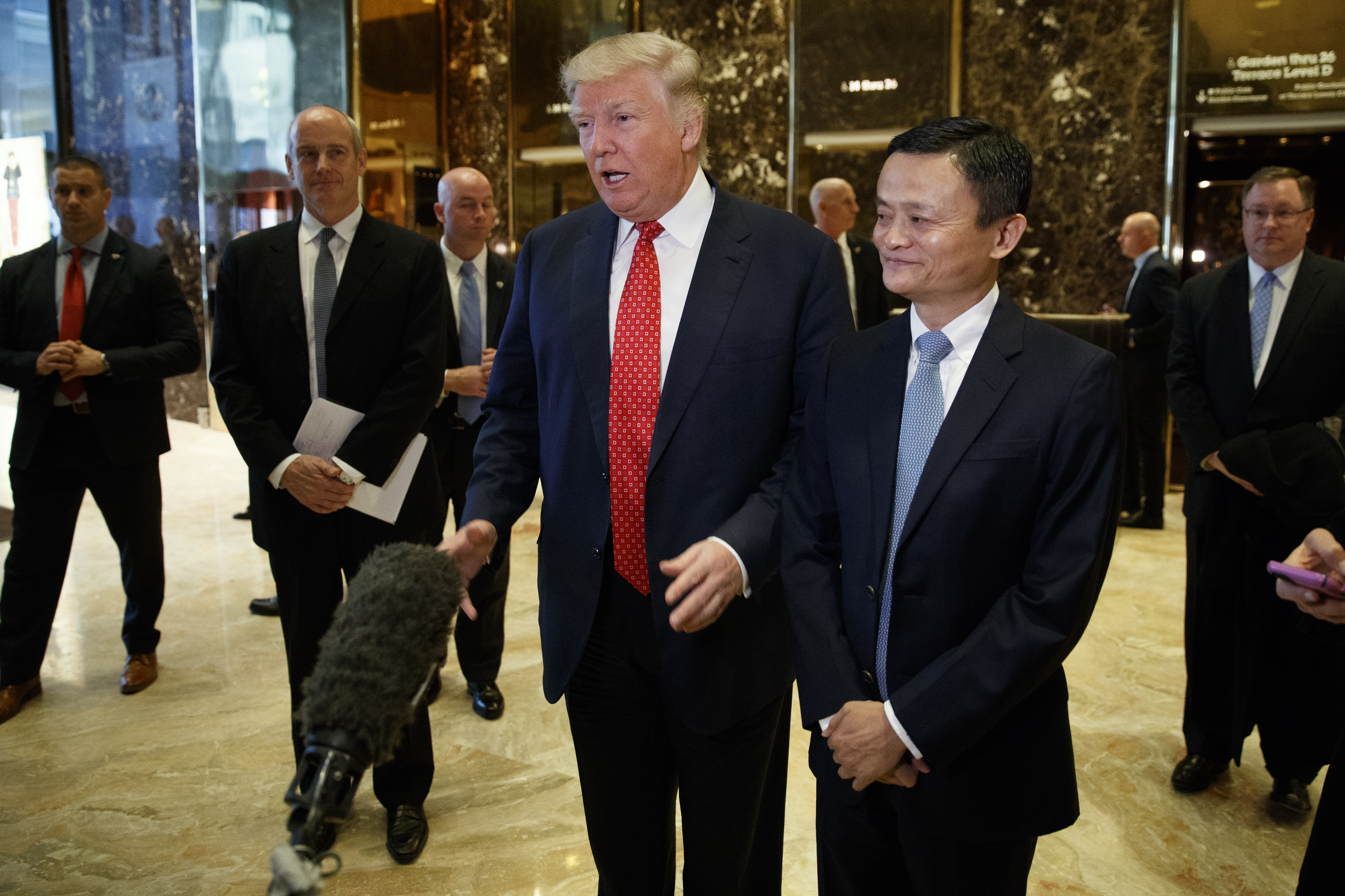 Donald Trump, Jack Ma