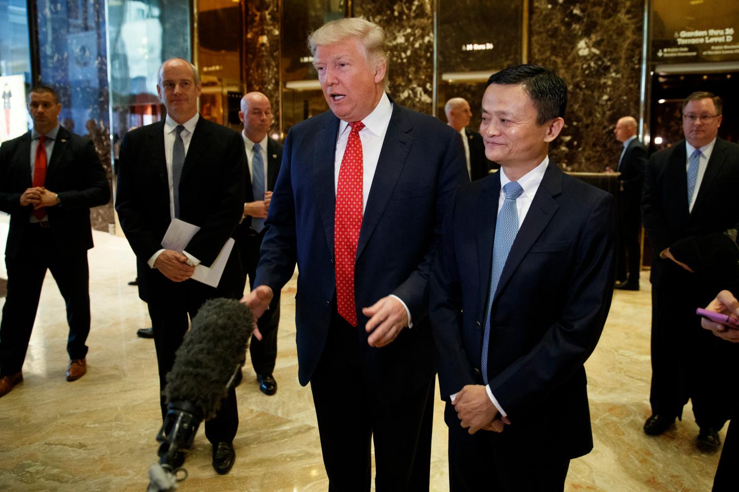 Donald Trump, Jack Ma