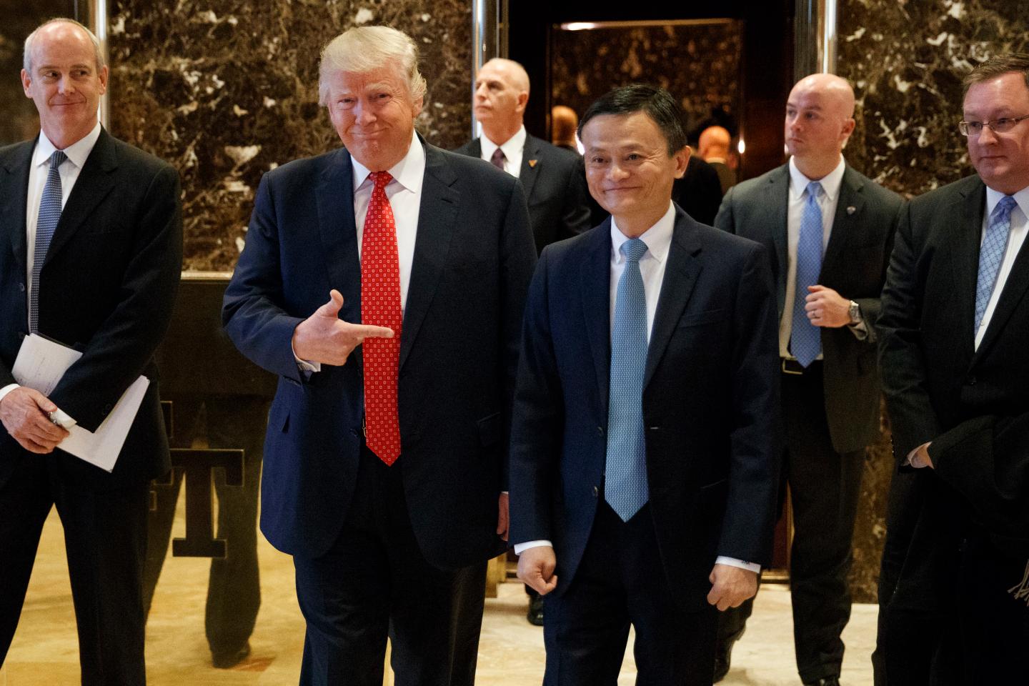 Donald Trump, Jack Ma