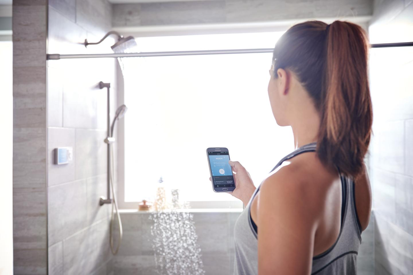 Moen Unveils Smart Shower That Remembers Your Ideal Water Temperature