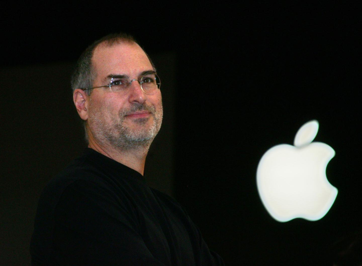Apple computer chief executive Steve Job