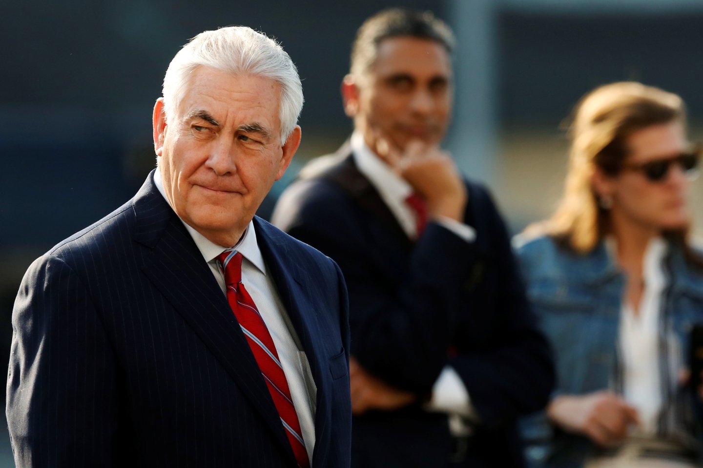 Tillerson arrives in Mexico City