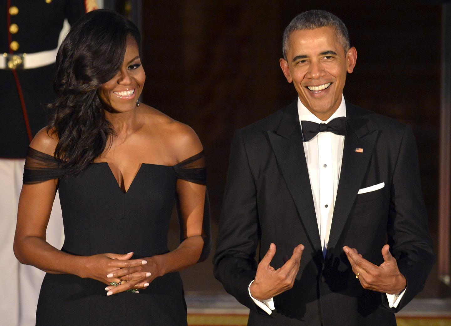 File Photo: President Obama welcomes Chinese President Xi and Madame Peng for a State Dinner in Washington