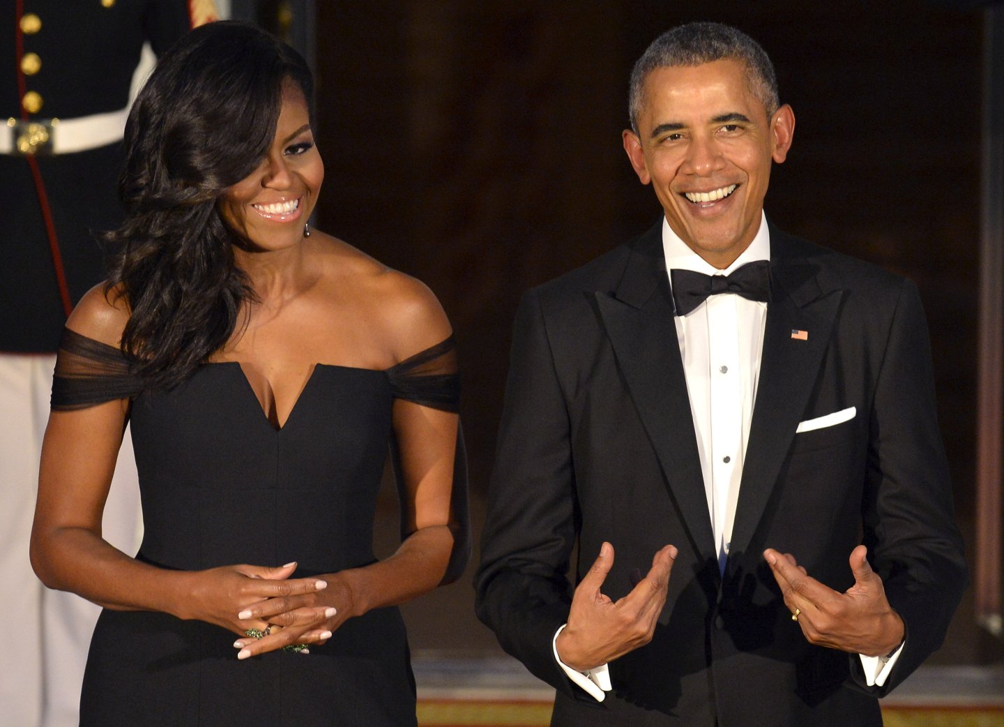 File Photo: President Obama welcomes Chinese President Xi and Madame Peng for a State Dinner in Washington