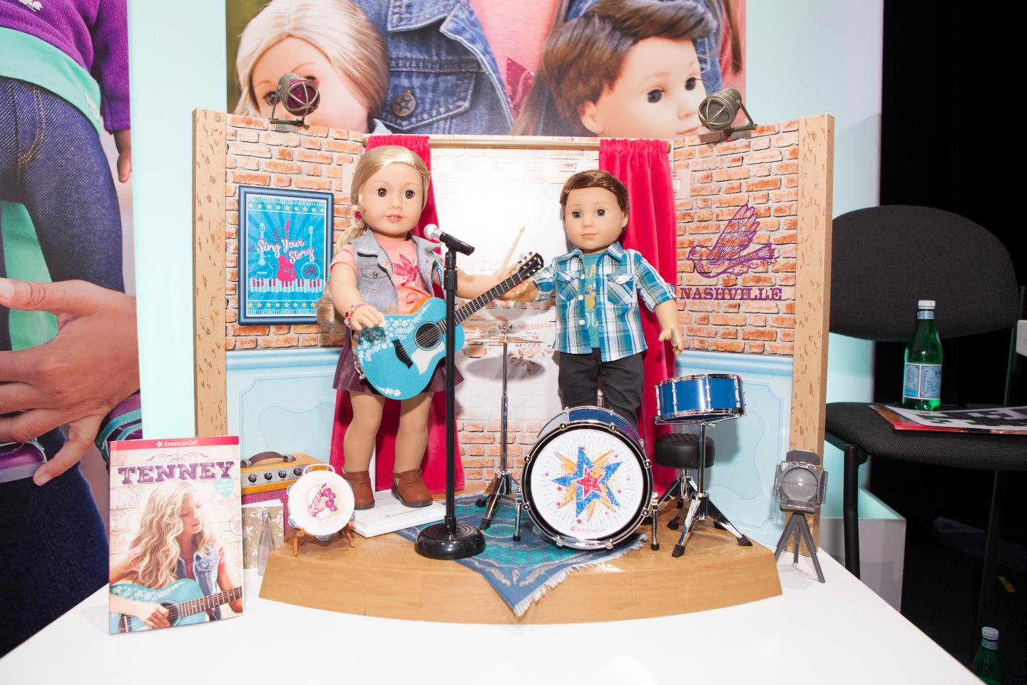 American Girl's new boy doll at the Mattel showroom