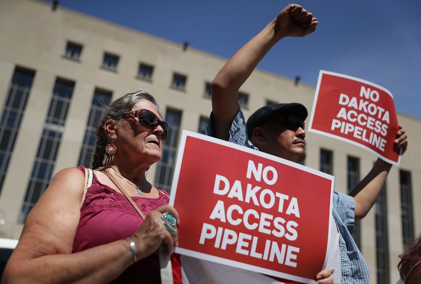 Sioux Tribe Rallies For Environmental Review Of Dakota Access Pipeline In DC