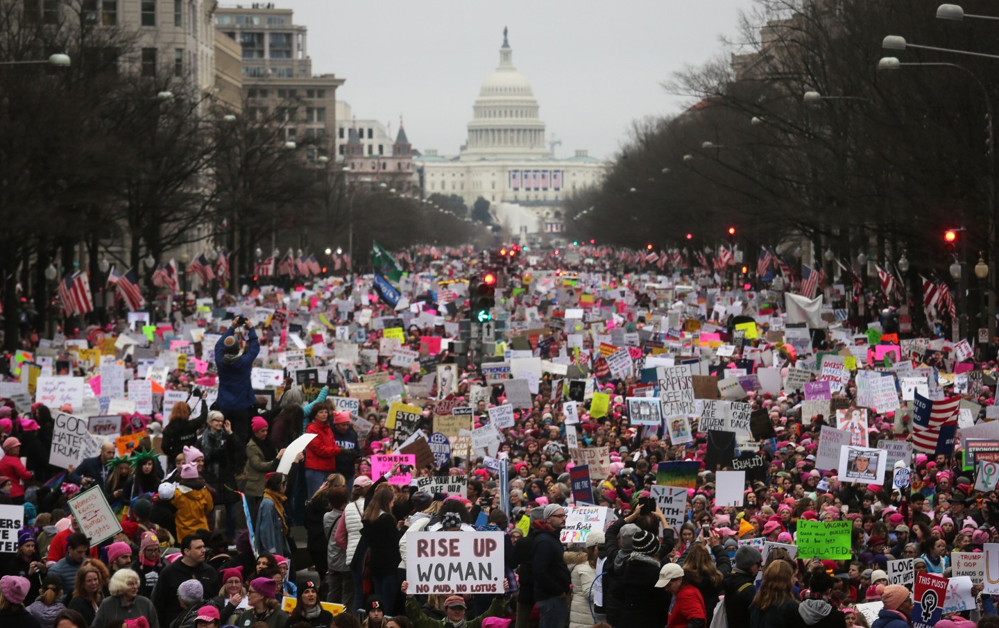 Thousands Attend Women's March On Washington