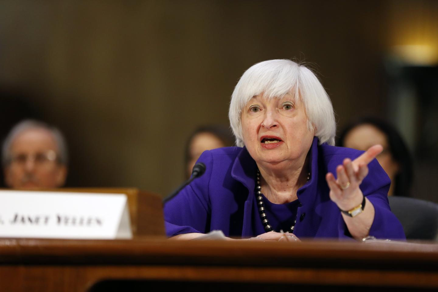 Federal Reserve Chair Janet Yellen Delivers Semiannual Monetary Policy Report To Senate Banking Committee