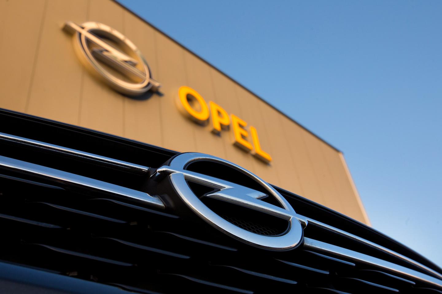 Opel Automobile Showrooms As PSA Group In Talks To Buy General Motors Co. European Business