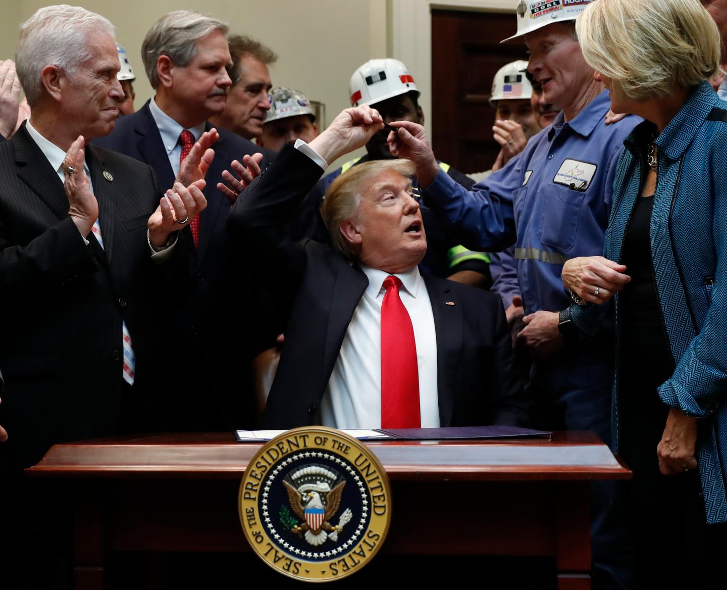 Donald Trump, Shelley Moore Capito, Bill Johnson, Jim Renacci, Kevin Hughes