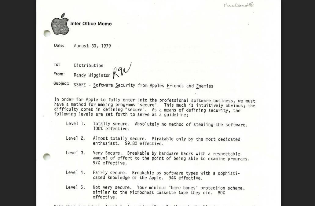 Stack of Early Apple Memos Discovered in Seattle Thrift Store