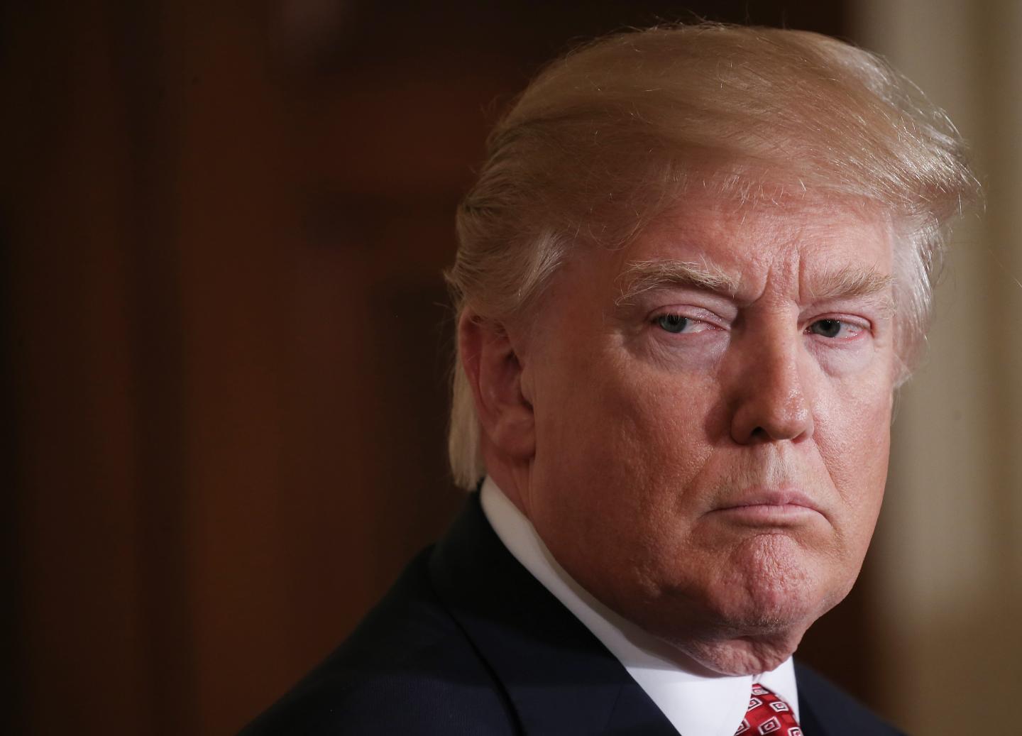 President Trump Holds Joint Press Conference With Japanese PM Shinzo Abe