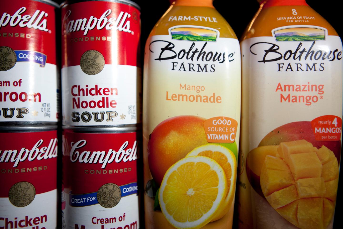 Campbell Soup Shares Drop On Wilted Fresh Food Sales