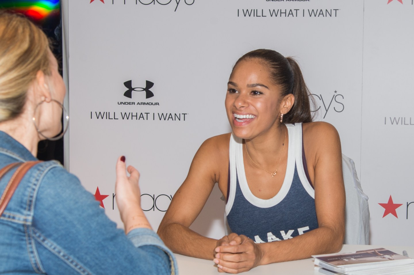 Misty Copeland Visits Macy's Herald Square
