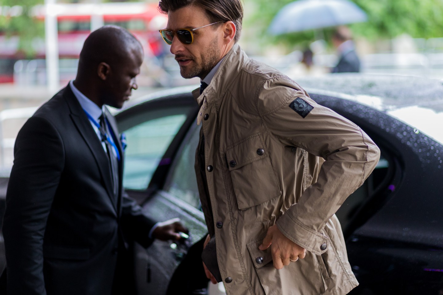 Street Style - London Collections Men SS17