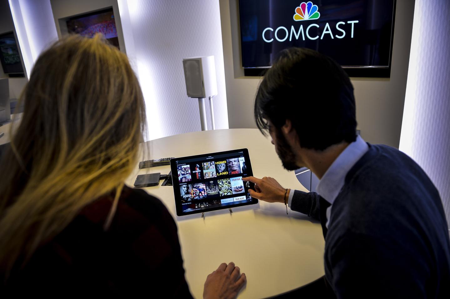 Inside Comcast Corp. Headquarters Ahead Of Earnings Figures