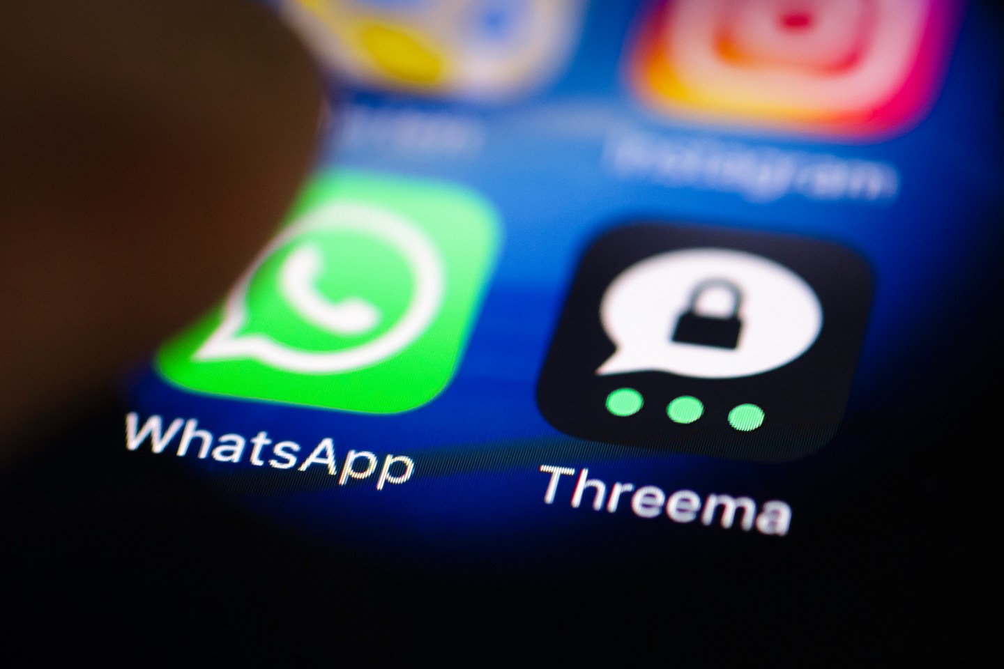 WhatsApp; Threema