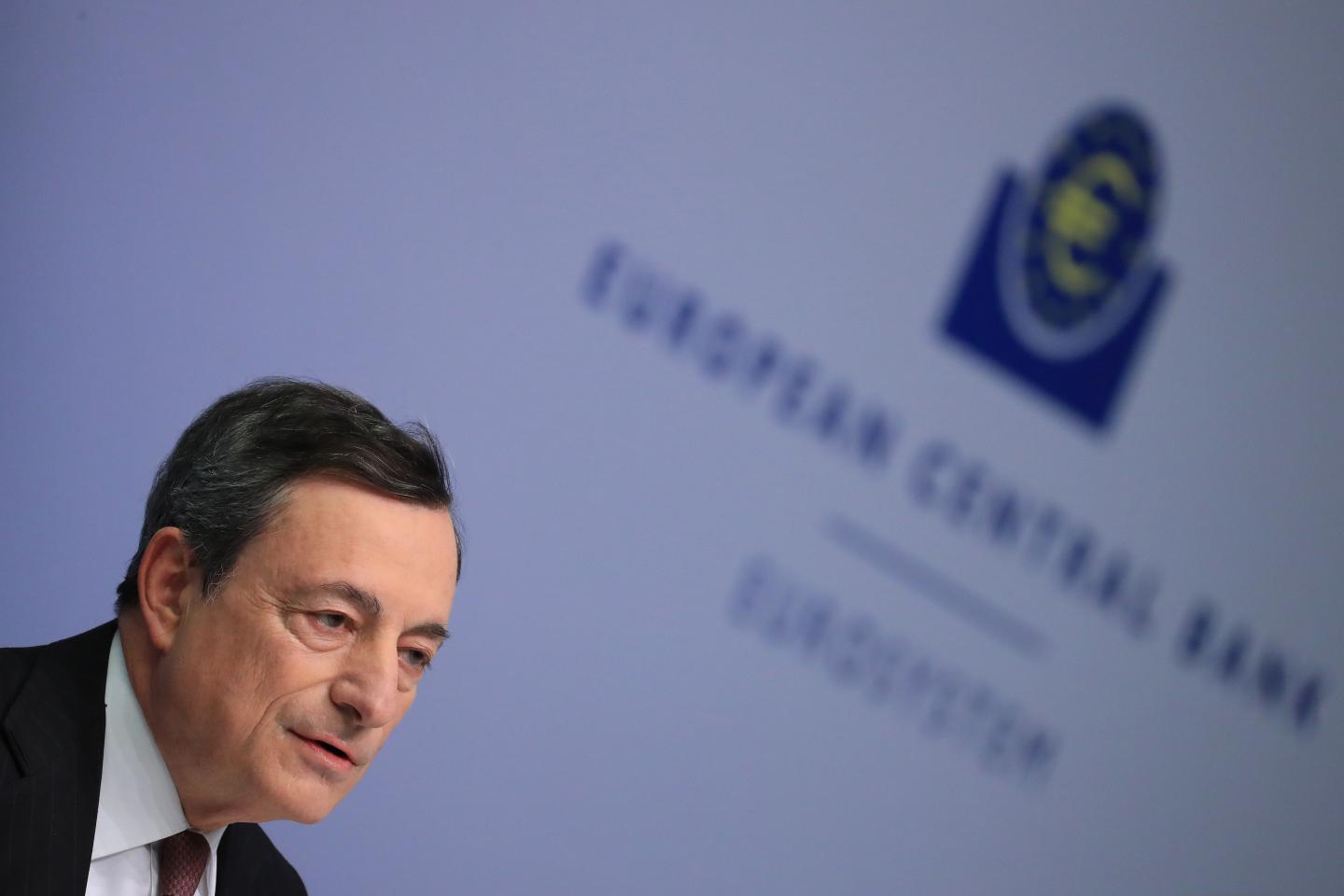 European Central Bank President Mario Draghi Announces Interest Rate Decision