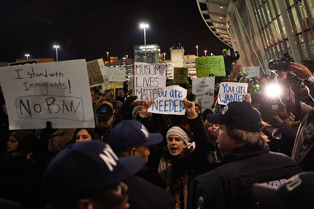 JFK Immigration Protest