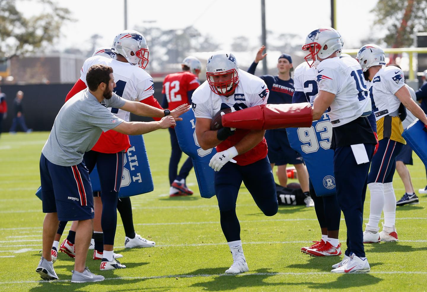 New England Patriots Practice