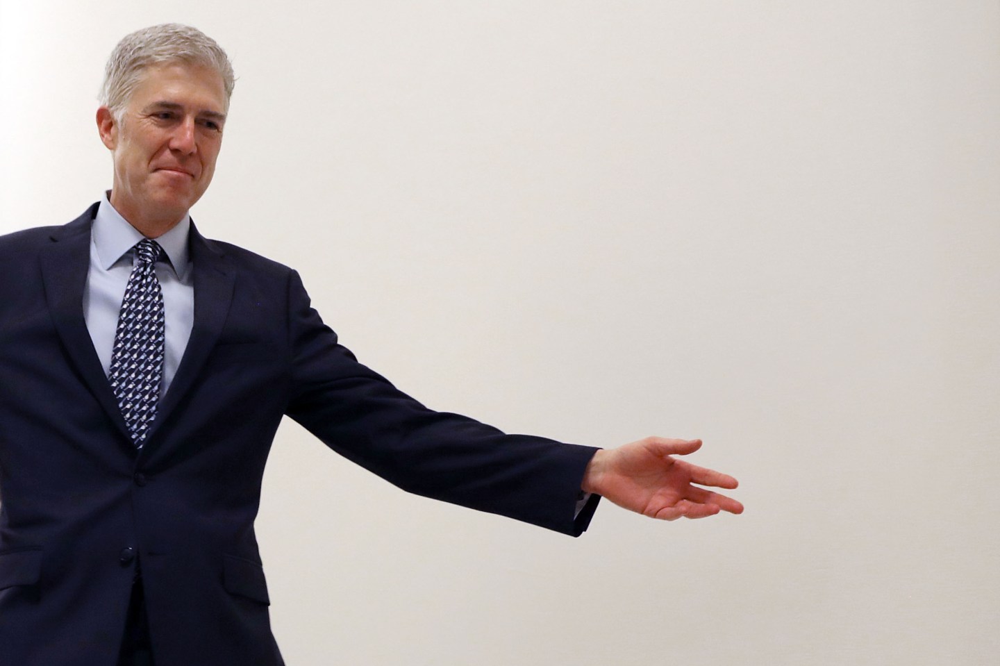 Trump's Supreme Court Nominee Neil Gorsuch Meets With Senators On Capitol Hill