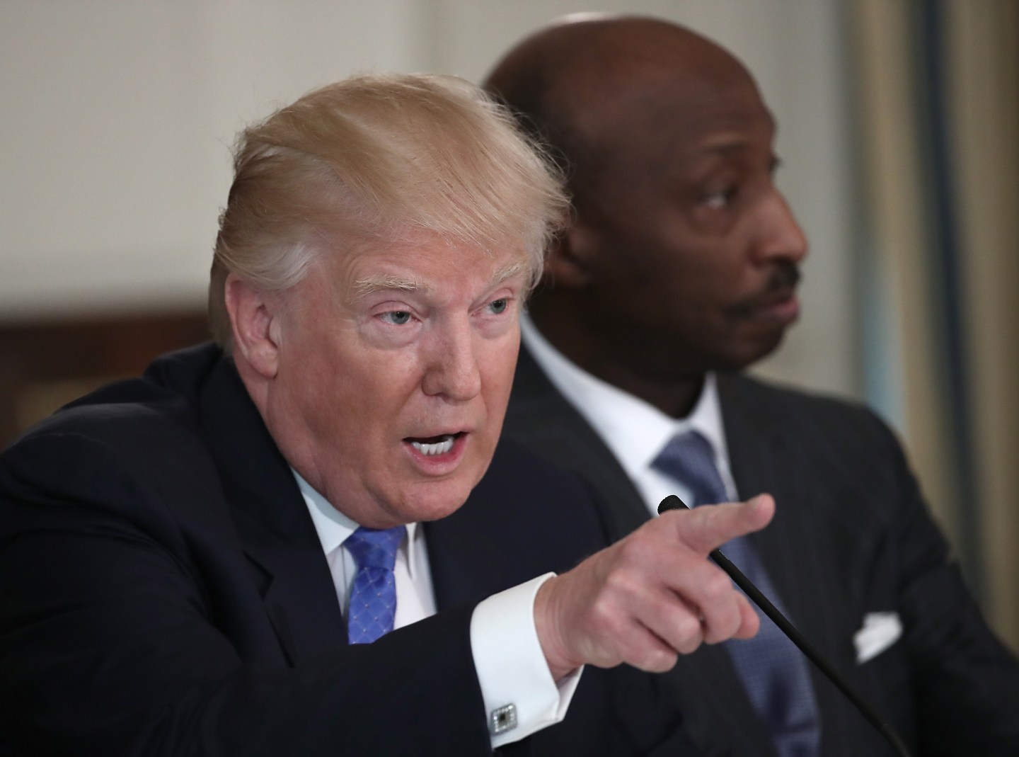 President Trump Holds Listening Session With Manufacturing CEO's