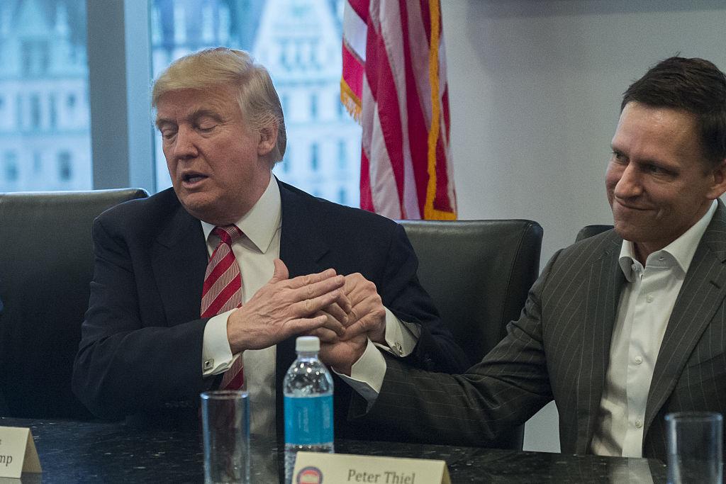Political And Business Visitors At Trump Tower During President-Elect's Transition To The White House