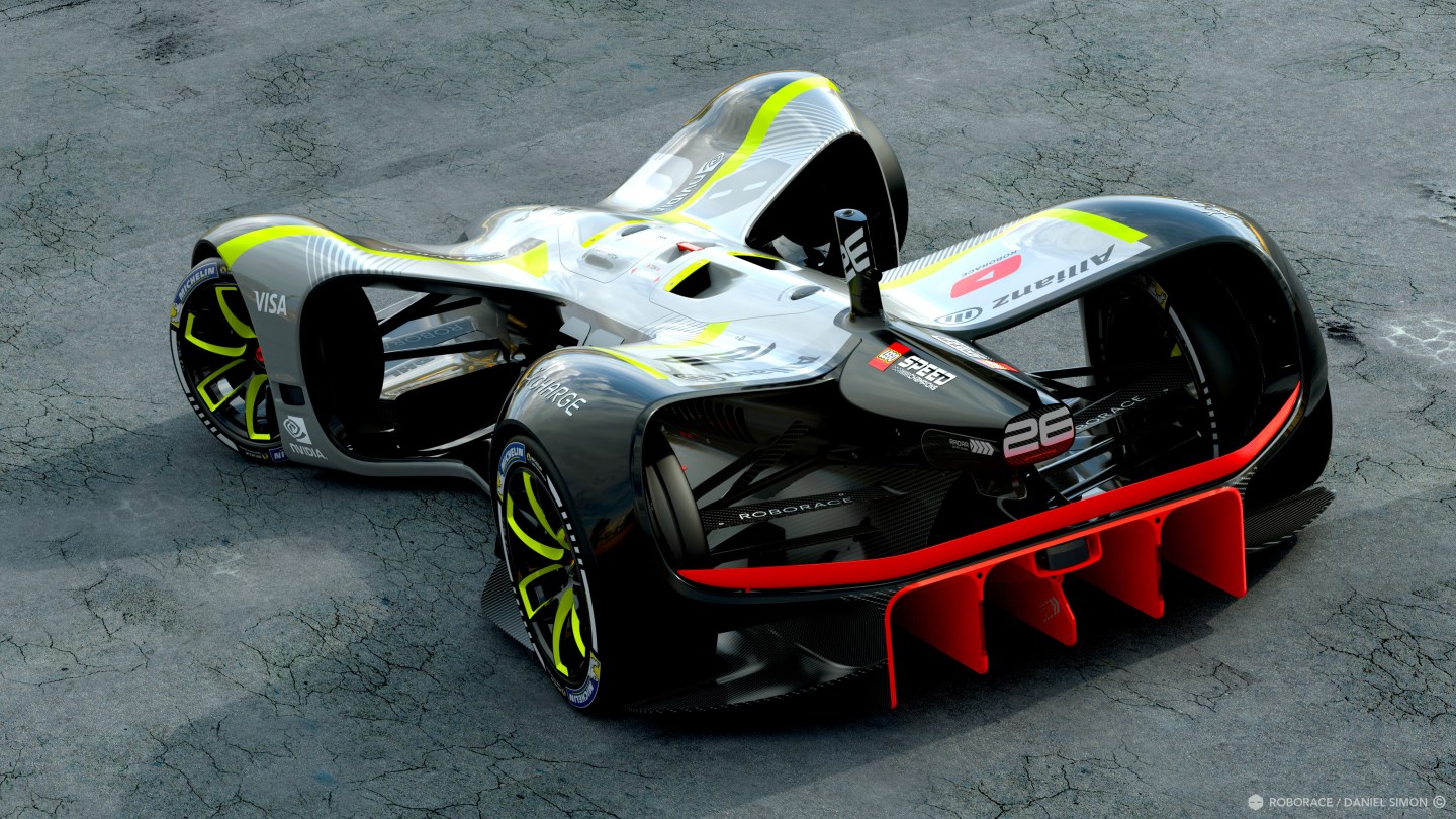 Robocar by Roborace. Image by Daniel Simon.