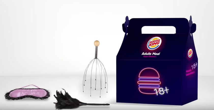 Burger King Is Putting ‘Adult Toys’ in Valentine’s Day Meals