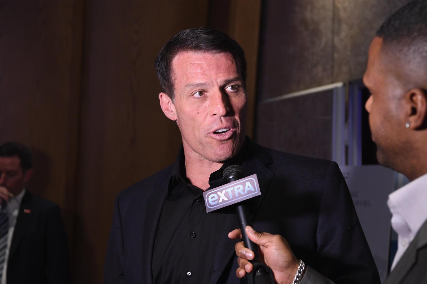 Tony Robbins' Birthday Celebration & Book Launch of "UNSHAKEABLE" Presented by DuJour, Gilt and JetSmarter at PH-D Rooftop