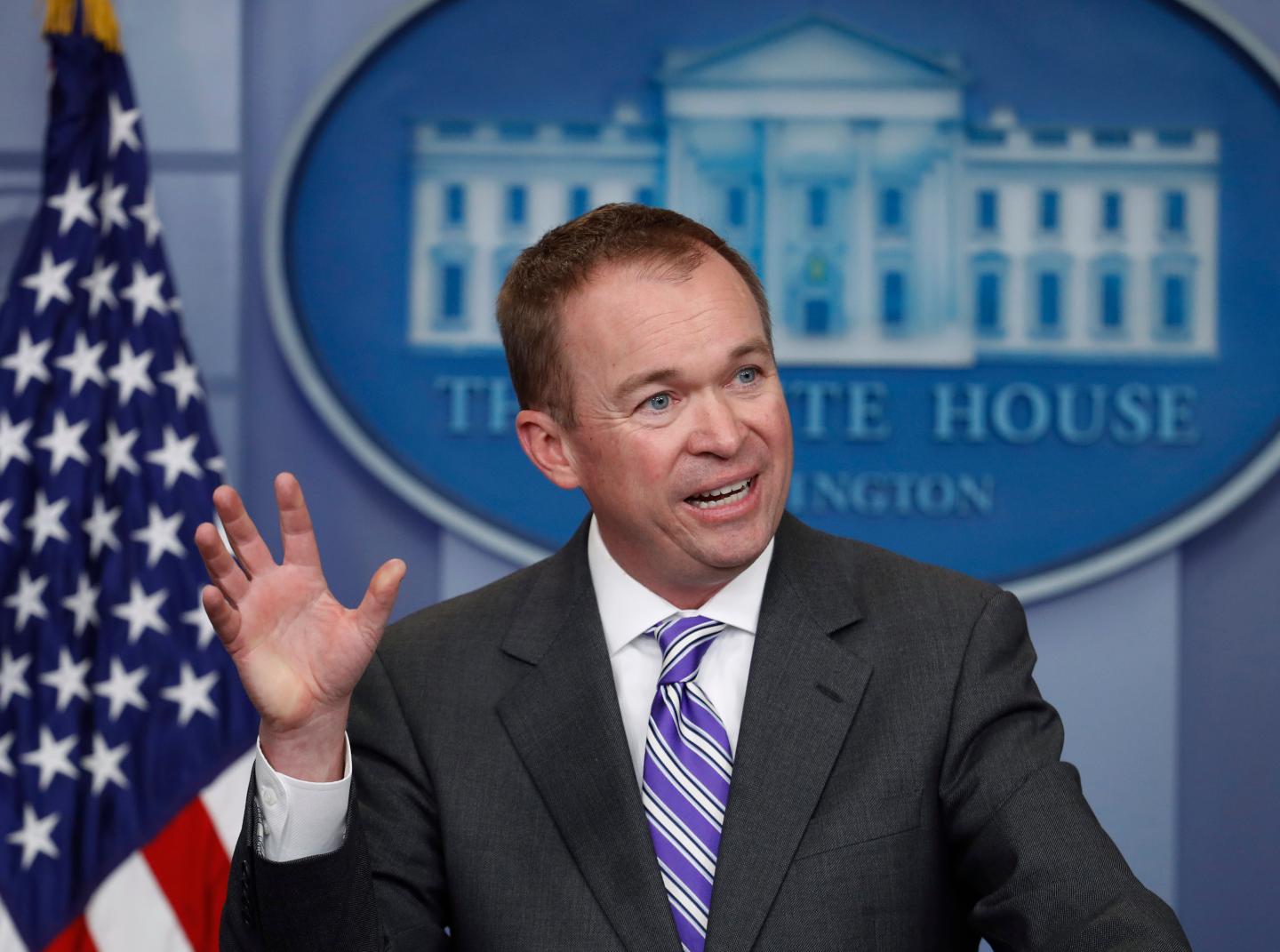 Sean Spicer, Mick Mulvaney