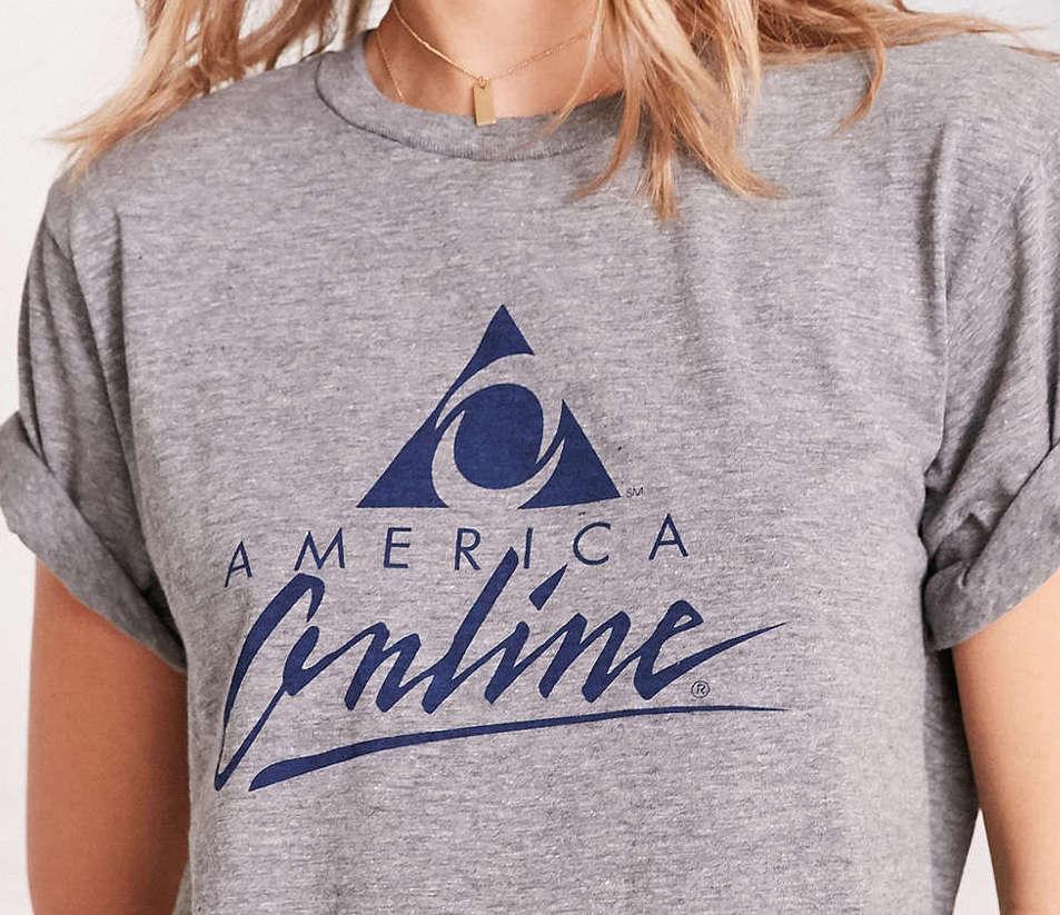 Urban Outfitters Is Charging $45 for an AOL T-Shirt