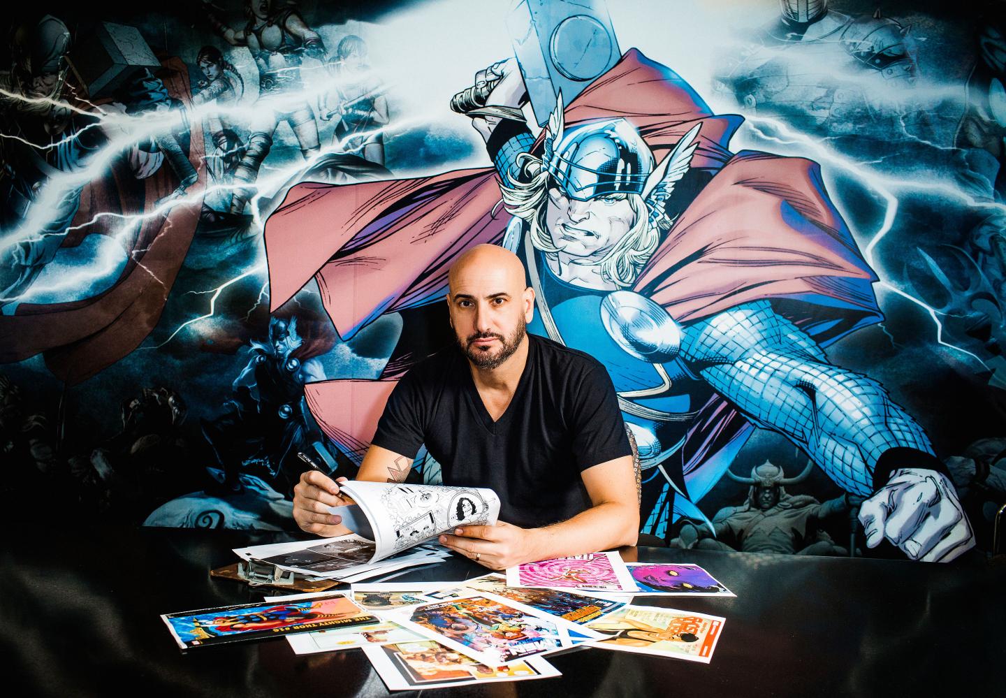 Meet the Myth Master Reinventing Marvel Comics