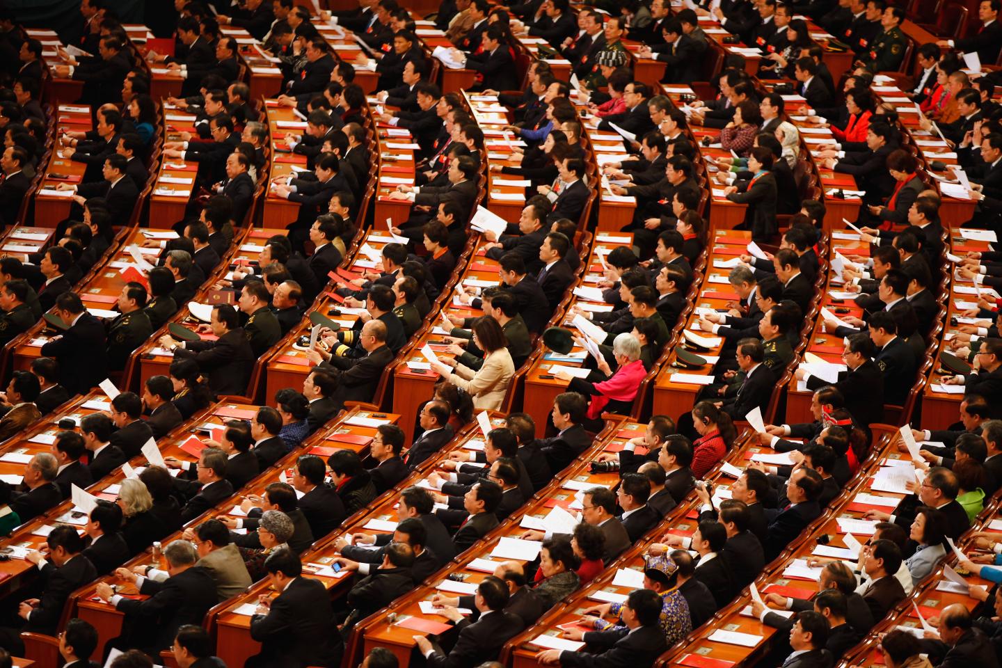 Closing Session Of The National People's Congress (NPC)